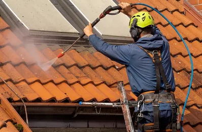 Démoussage et hydrofuge de toiture à Vallauris